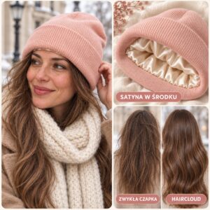 Haircloud — Czapka z satynową podszewką